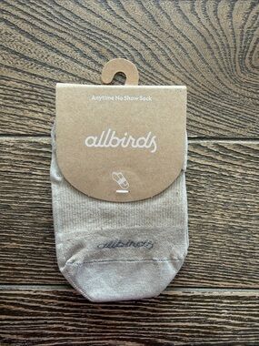 allbirds Anytime No-Show Socks — Light Beige Size US 5-7 Women’s